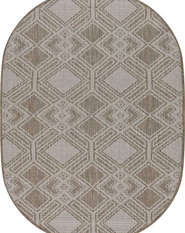 Ковер белорусский SZ5204A1O-34 циновка (Полипропилен, бежевый)