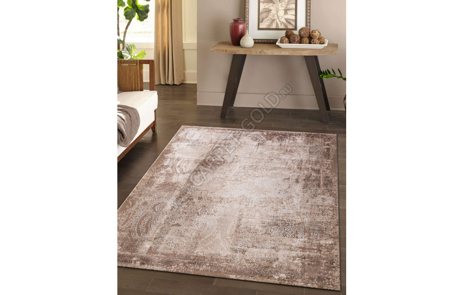 Ковер турецкий прямоугольный 03711A BROWN - коллекция ARMINA