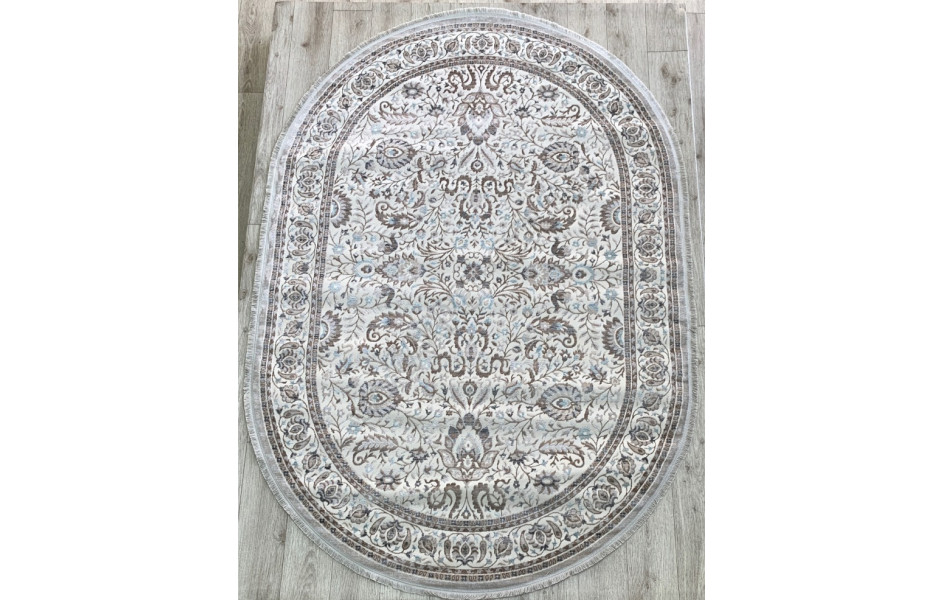 Ковер Avon 36861A OVAL L.GREY BLUE