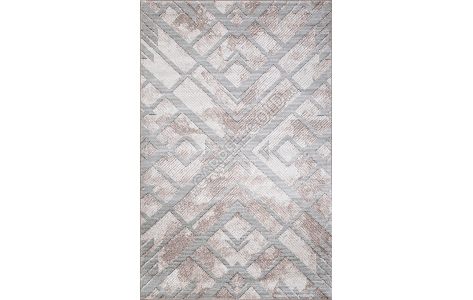 Российский ковер D946 - BEIGE - Прямоугольник - коллекция MIRANDA