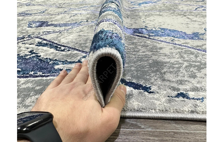 Ковер турецкий Fame 0139A прямоугольный синий