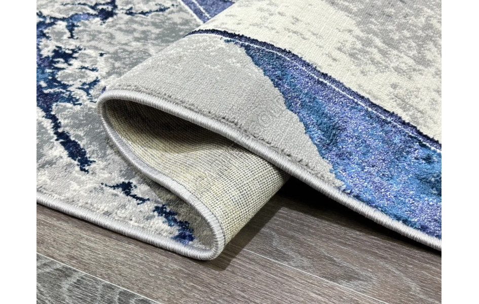 Ковер турецкий Fame 0139A прямоугольный синий