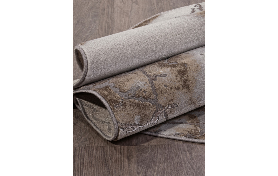 Ковер 3270 - GRAY-BEIGE - Овал - коллекция GRAFF