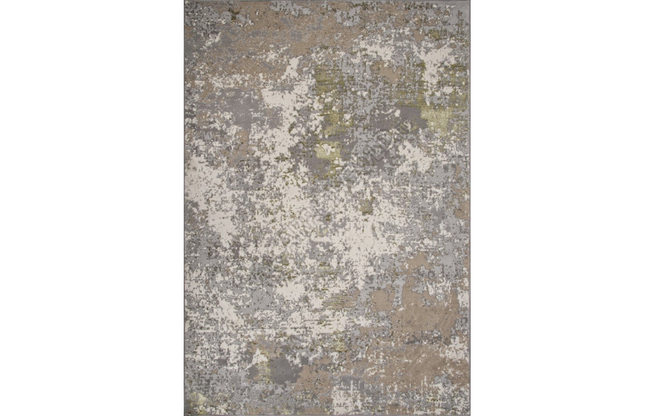 Ковер F163 - CREAM-GREEN - Прямоугольник - коллекция LIMAN