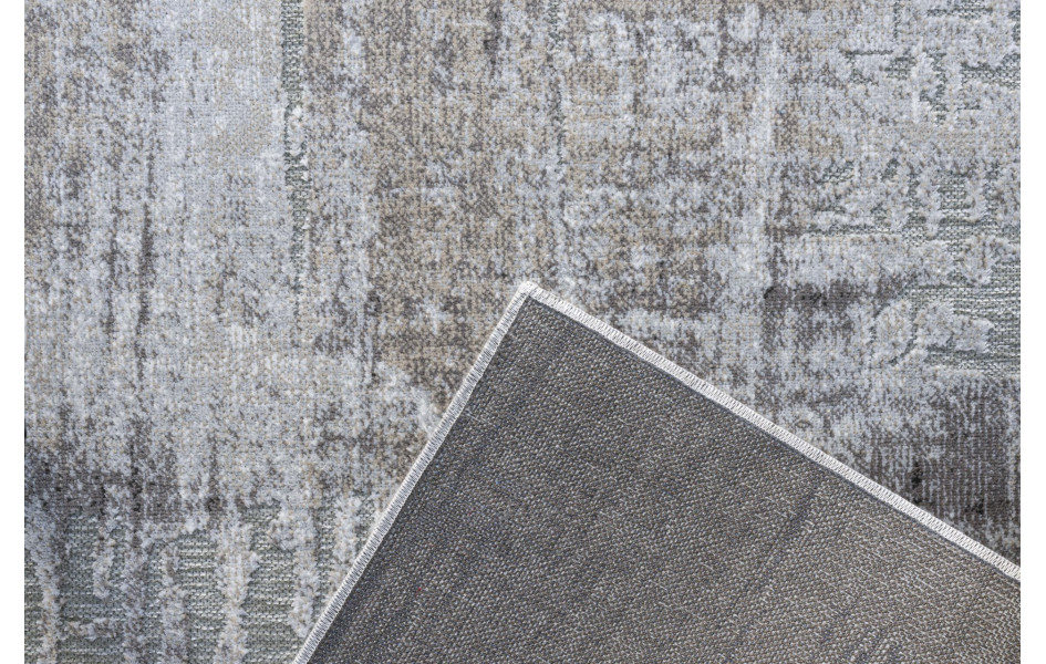 Серый ковер Origami модерн 11045 5454 51