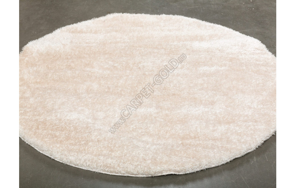 Турецкий ковер Паффи Шагги 5 P001A круглый