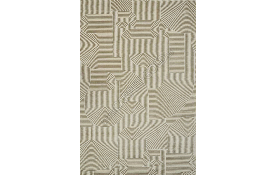 Ковер E508AK - D.BEIGE / BEIGE - Прямоугольник - коллекция SIROCCO