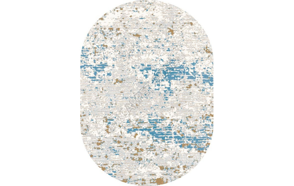 КОВРЫ ДИЗАЙН 20137 ЦВЕТ 25055 овал Премиум