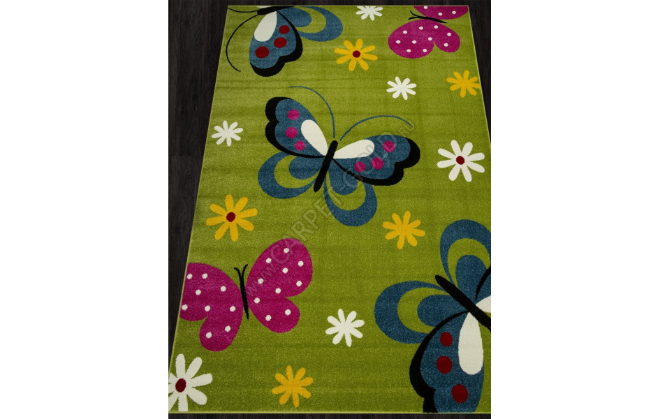 Ковер 0772 - GREEN - Прямоугольник - коллекция ORION