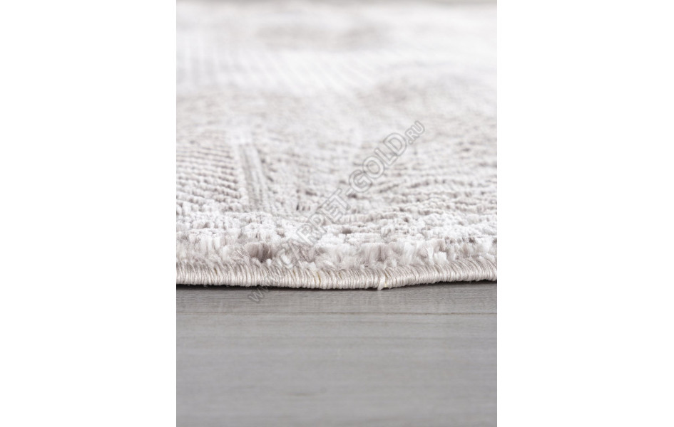 Ковер P1157 - L.GRAY / L.GRAY - Овал - коллекция LUCCI