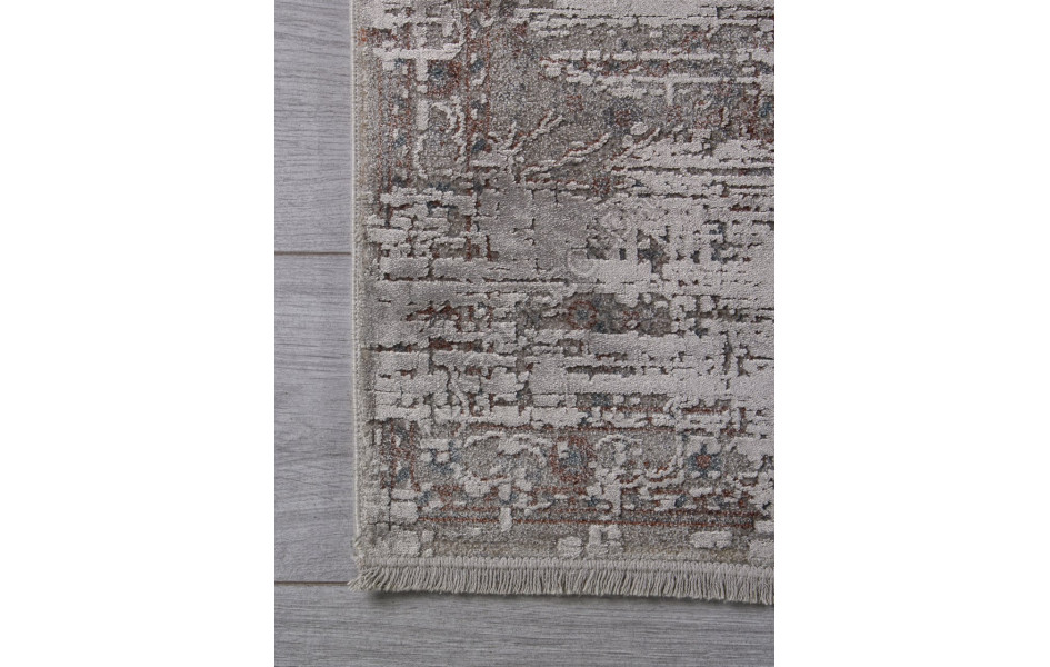 Ковер B860G2 - CREAM / L.GREY - Прямоугольник - коллекция ROYAL