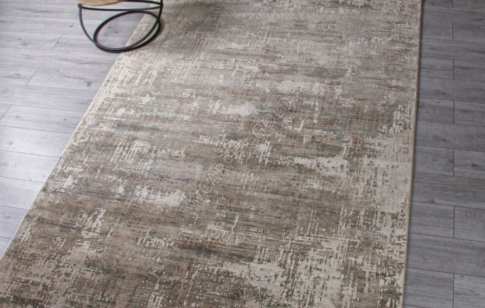 Ковер G381J2 - BEIGE / D.GREY - Прямоугольник - коллекция ROYAL