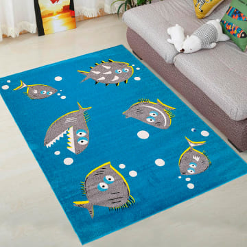 Ковер в морском стиле в детской